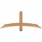 Ekena Millwork Bellingham Timber Gable Bracket, Western Red Cedar, 48"W x 20"H x 3 1/2"D x 3 1/2"F, 10/12 Pitch GBW048X20X0404BEL00SWR - alternate 1